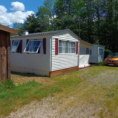 mobilhome avec terrasse fermée dans camping familial * Cornimont