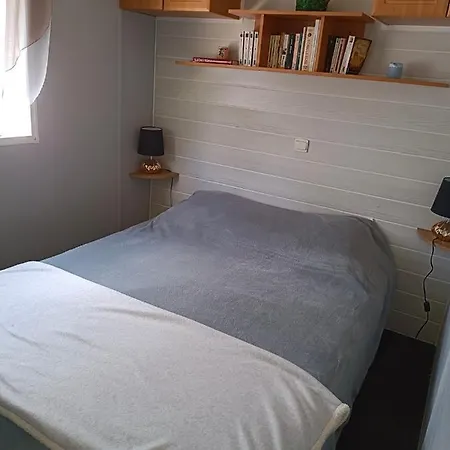 mobilhome avec terrasse fermée dans camping familial Cornimont
